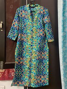 Floral Print Kurta
