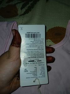 Pink Cherry Crop Top With Free Gift