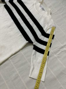 Striped Knit Stretchable Top