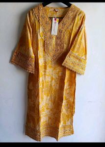 Elegant Yellow Kurta Set