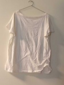 Graphic Print White T-Shirt