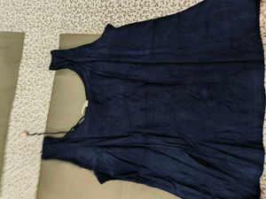 Cute Navy Blue Tank Top