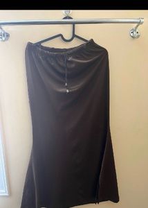 Brown Maxi Skirt