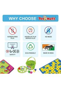 Math-A-Magic - Mental Maths Learning Equations Board Game Puzzle for Kids 6+