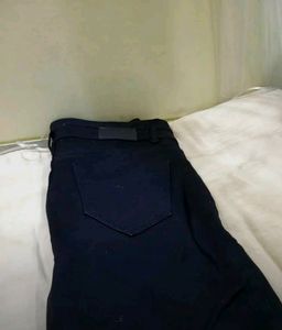 TOP &amp; Black Wide Leg Slit Jeans (Totally New)