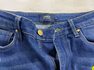 ONLY women Patch Print Jeans