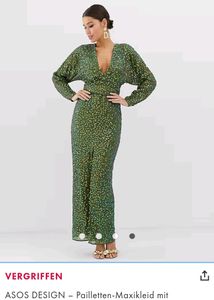 Asos Front Slit Dress
