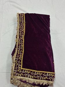 Elegant Velvet Dupatta