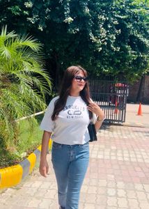 Brooklyn Printed Grey Round New T-shirt