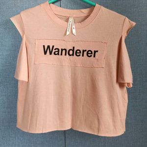 Cold Shoulder Crop Top