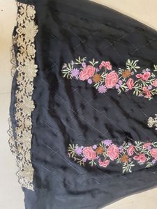 Elegant Black Ethnic Gown