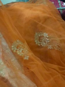 New Party Wear Heavy Bridal Saree