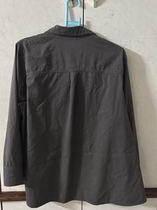 Gray Long Sleeve Shirt