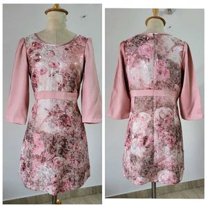 Floral Print Dress Length  32 Inches