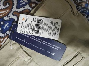 brand new indigo nation pants cotton khaki
