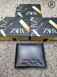Zara Black Leather Wallet