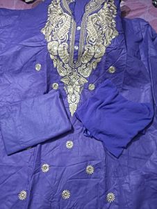 Cotton Unstitched Suit