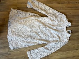 Elegant White Lace Dress