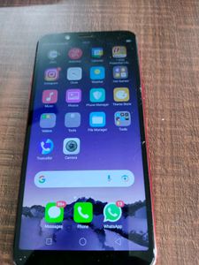 Attractive Red Colour Oppo Mobile Phone