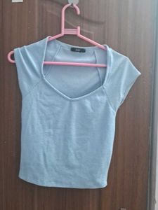 Powder Blue Top