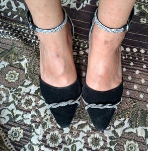 Black Stiletto Heels