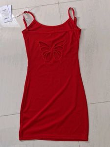 Red Bodycon Mini Dress