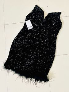 Sparkling Black Party Dress