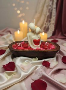 Romantic Couple Candle