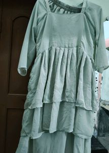 SANCIAWomen Georgette Kurta Palazzo Set