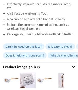 🆕 Titanium Microneedle Roller