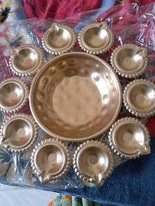 Decorative Metal Diya