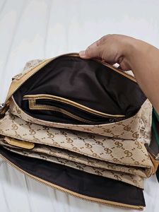 GD Canvas Messenger Bag