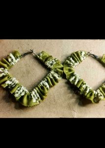 Combo Of 3 Earrings 💚💙💜