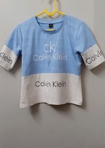Sky Blue Colour Women Top