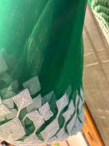 Emerald Green Saree