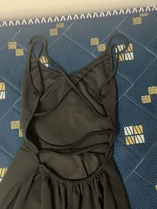 Black Backless Dress