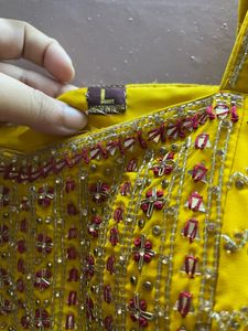 Yellow Anarkali