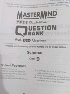 Mastermind CBSE Science Class 9