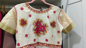 Embroidered frock