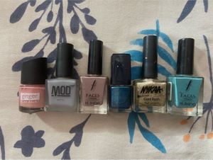 6 Nail paints