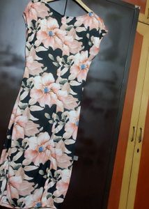 Multi Floral Print Dress For Girl Or Woman 34 Bust