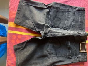 Dark Wash Denim Shorts