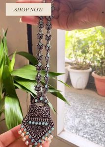 Necklace earrings Set