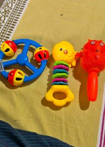 Pack Of 4 Kids Playing Toys