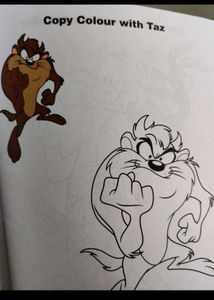 Loony Tunes 3 In 1 Activity, Copy Coloring, Color