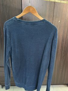 Balmain Paris Blue Sweatshirt