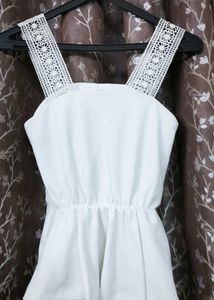 Lacey White Top