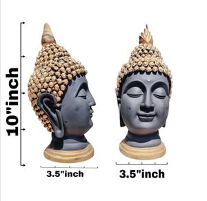 Buddha Statue Show Piece 10&#34; Inches Height,