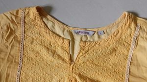 Elegant Yellow Kurta