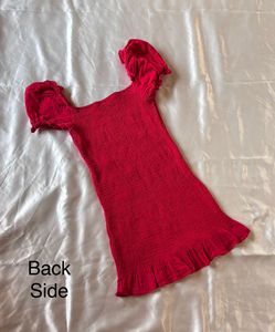 Shein Red Mini Dress